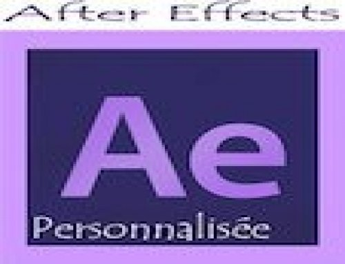 Formation After Effects – Personnalisée