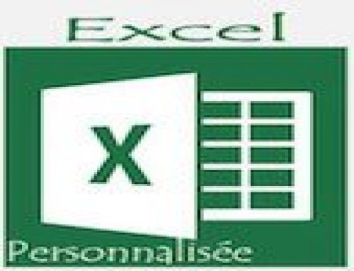Formation Excel – Personnalisée