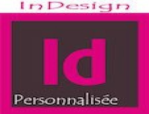 Formation Indesign – Personnalisée