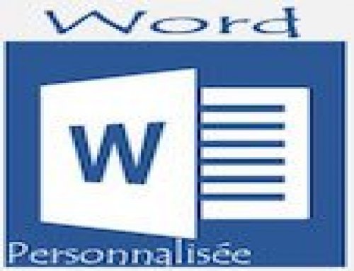 Formation Word – Personnalisée